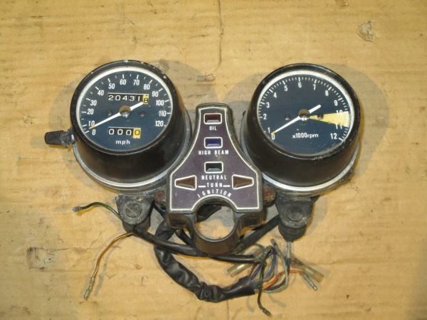 GOODベース!!動作確認済旧CB400four純正メーターヨンフォア