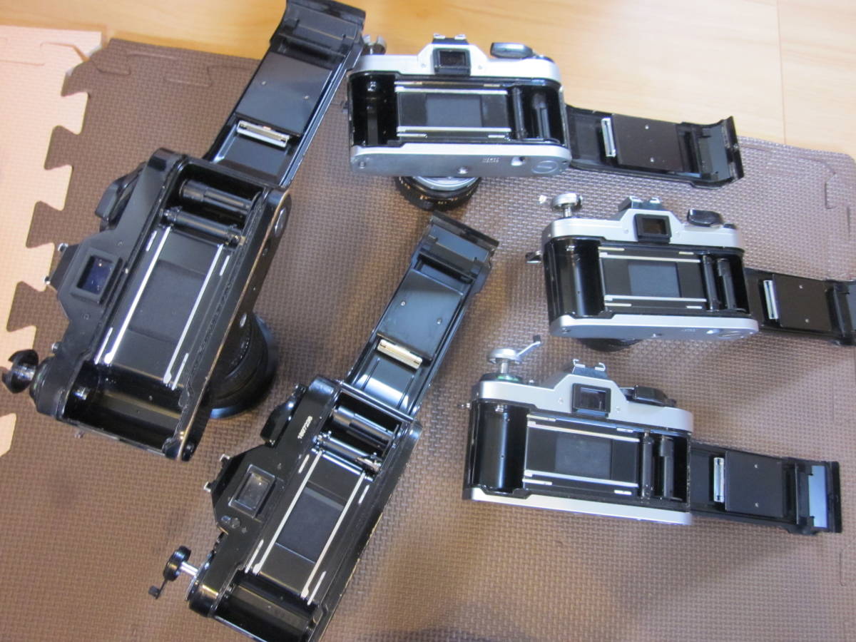 ジャンク品、キャノン canon フィルムカメラA1 、AE-1、 AE-1 Program