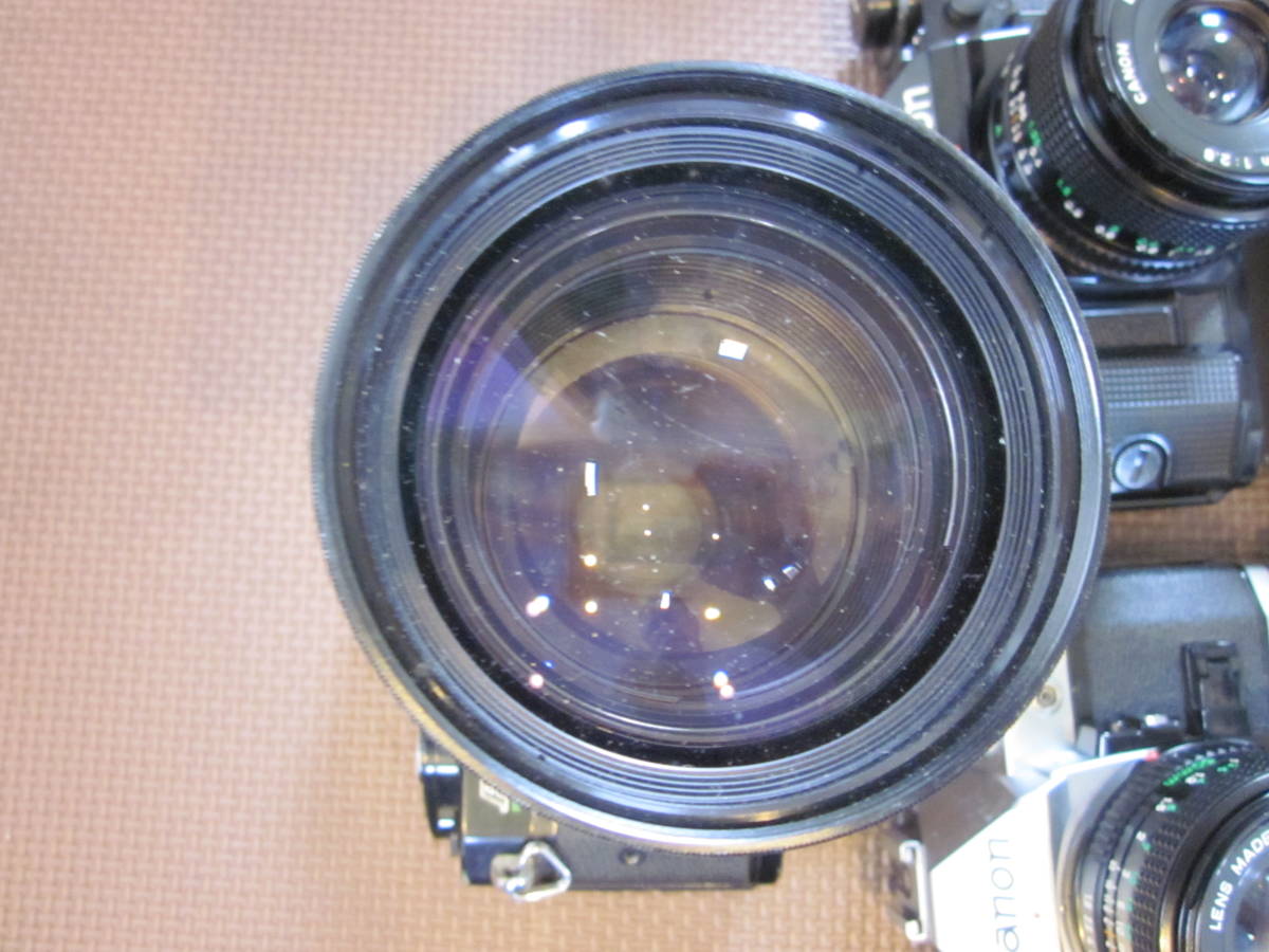 ジャンク品、キャノン canon フィルムカメラA1 、AE-1、 AE-1 Program