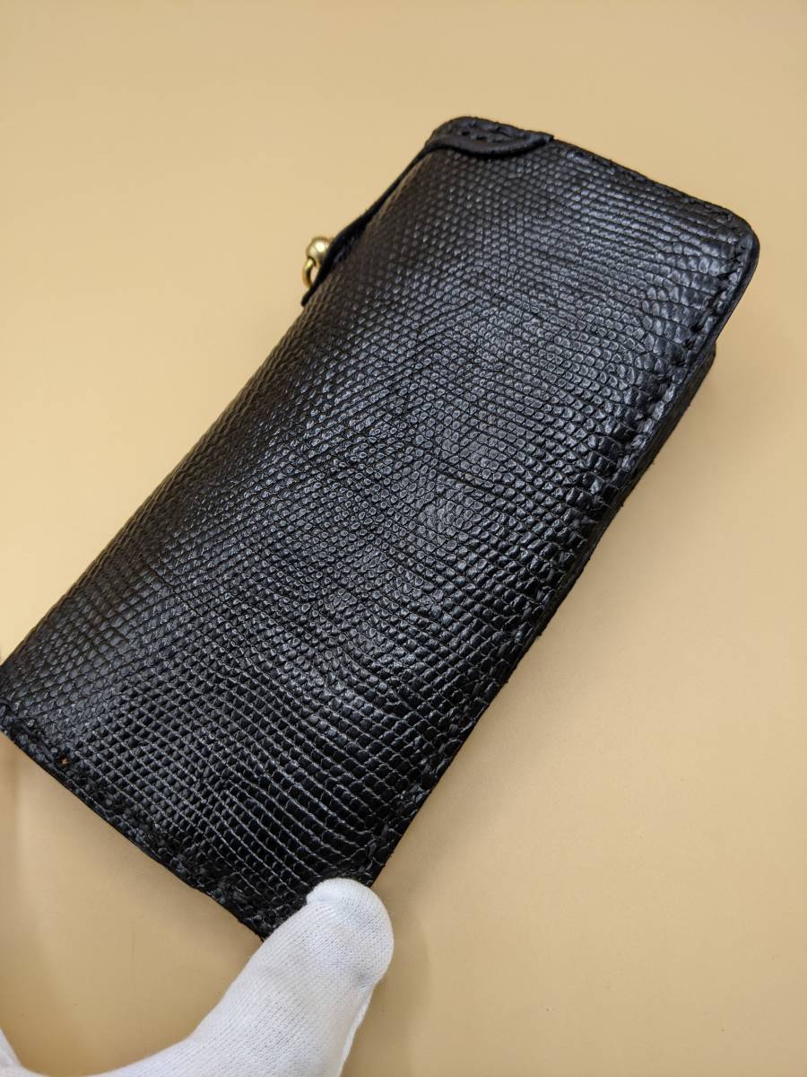 G-40-1 THE FLAT HEAD 長財布 フラットヘッド クロコダイル ステッカー 