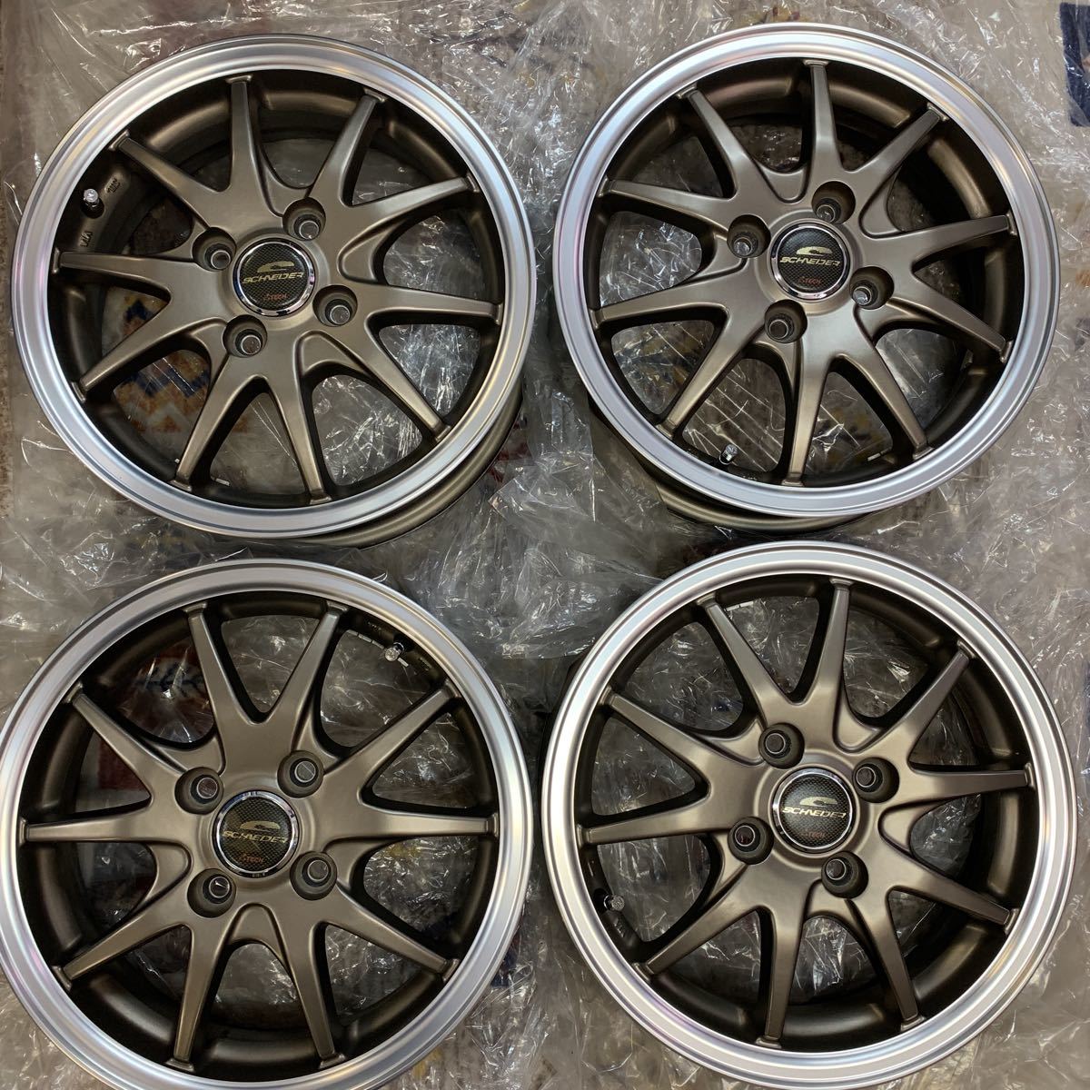 SCHNEIDER A-TECH 15インチ アルミホイール 希少A-TECH SCHNEIDER 15