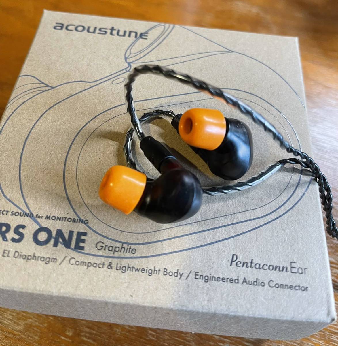中古品イヤホン アコースチューン RS ONE acoustune Acoustune RS ONE - んたのブログ RS-ONE-PUR