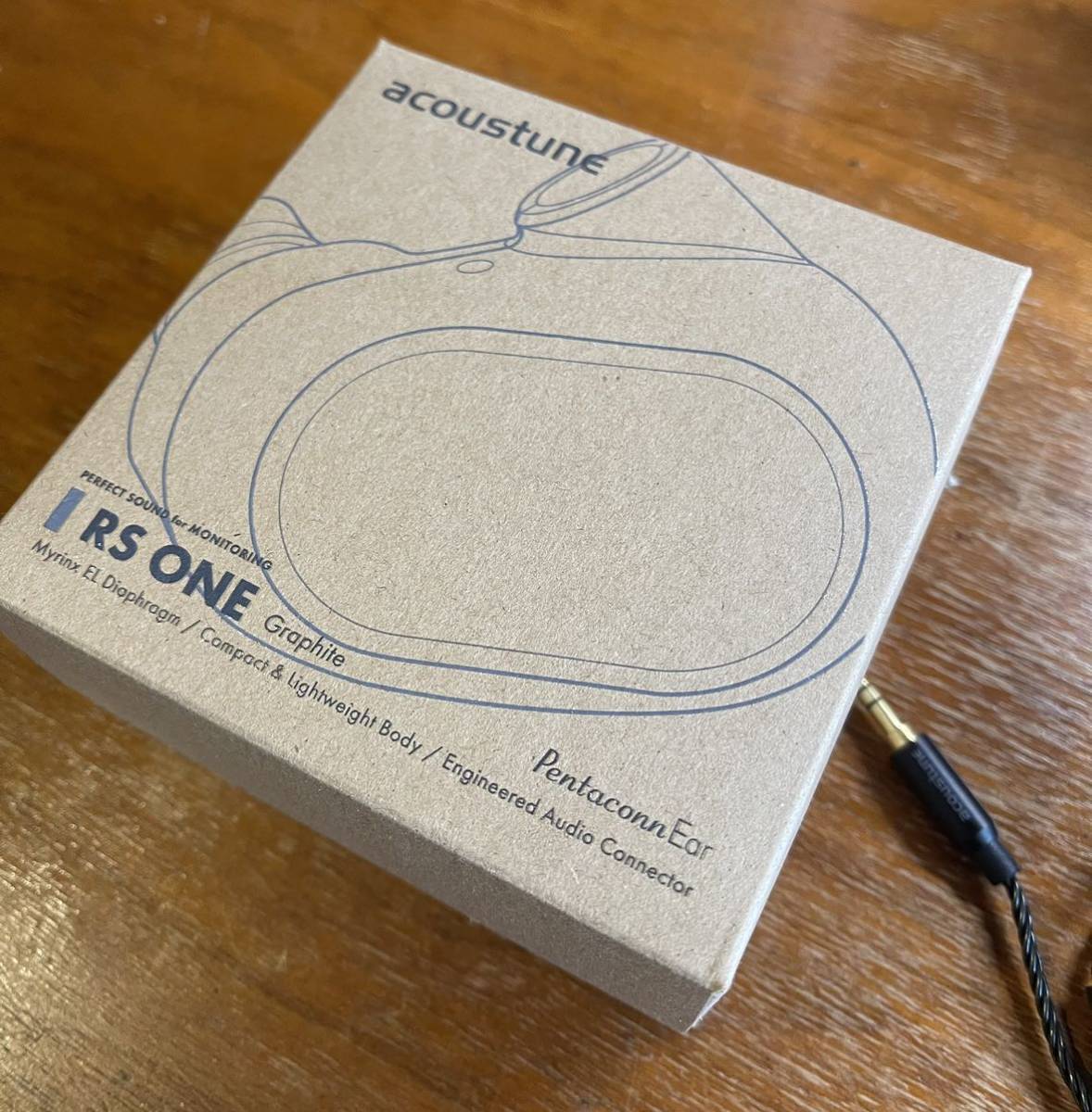 中古品イヤホン アコースチューン RS ONE acoustune Acoustune RS ONE - んたのブログ RS-ONE-PUR