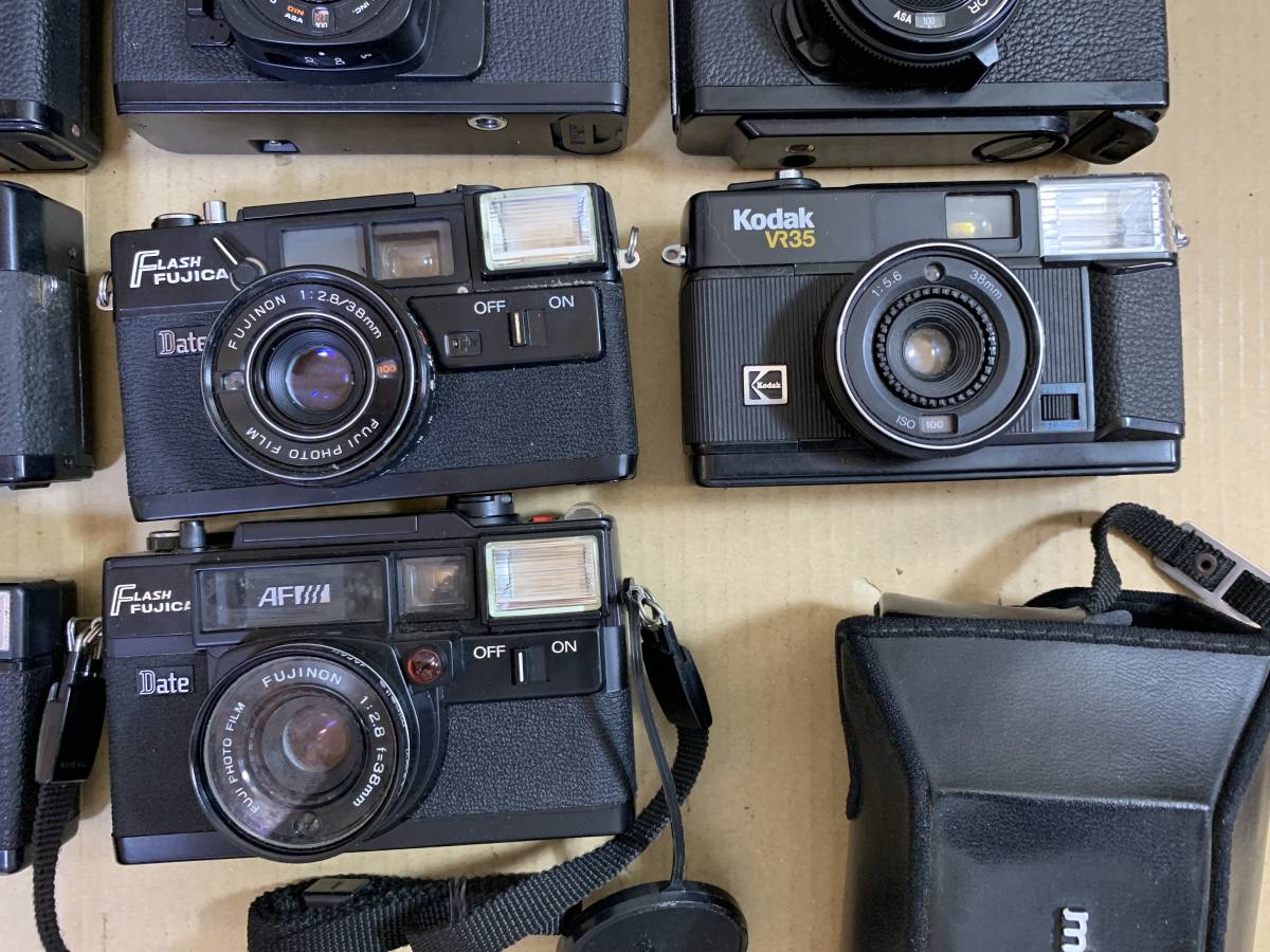 15個】コニカ KONICA C35/MINOLTA HI-MATIC AF/まとめて ジャンク