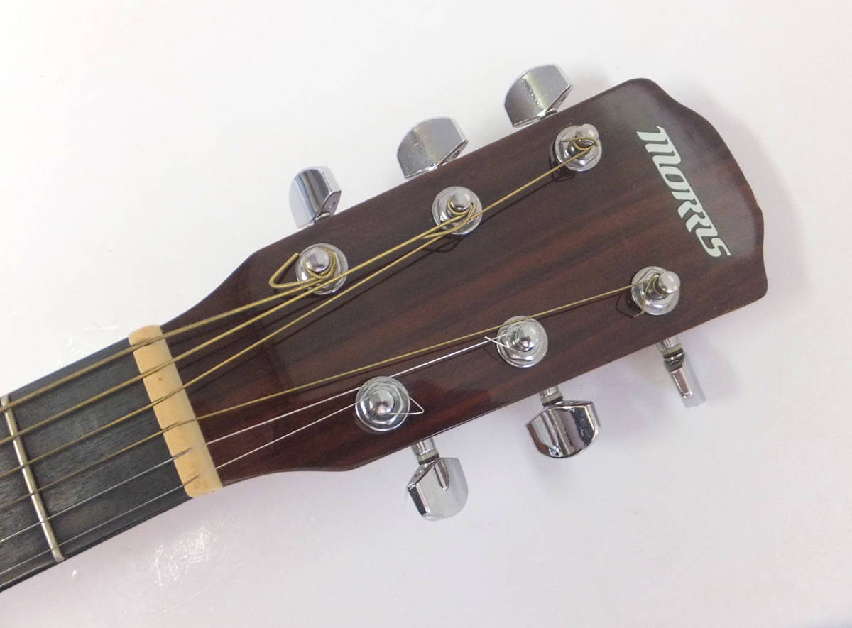 Morris M-01TS - | Guitar M-01 Sunburst Acoustic w⁄ Soft Case USED 