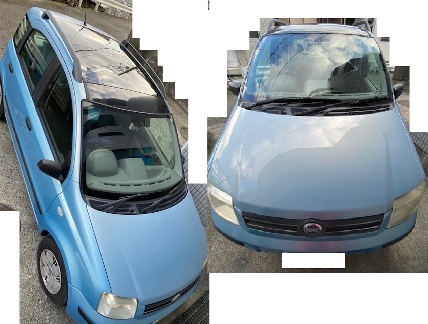 ◻︎フィアット ニューパンダ GH-169◻︎ 水っぽかっ 車検:令和8年1
