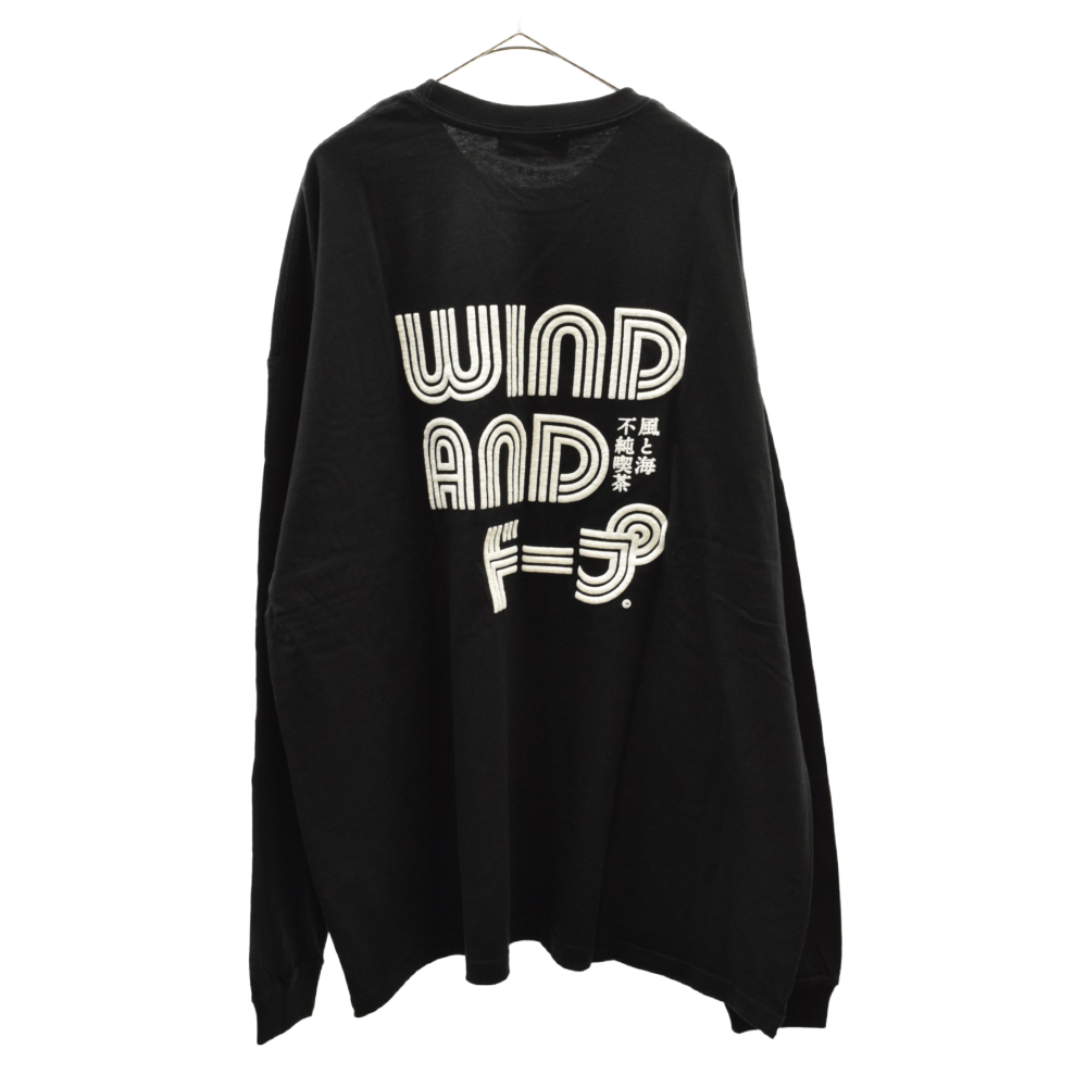 AND WIND > SEA ウィンダンシー SEA(ウィンダンシー) &frasl; タグ付&frasl;WDS-KSDP-03&frasl;長袖Tシャツ&frasl;ロン W ブランド カテゴリトップ ロンT Tee Long Sleeve プリントTシャツ