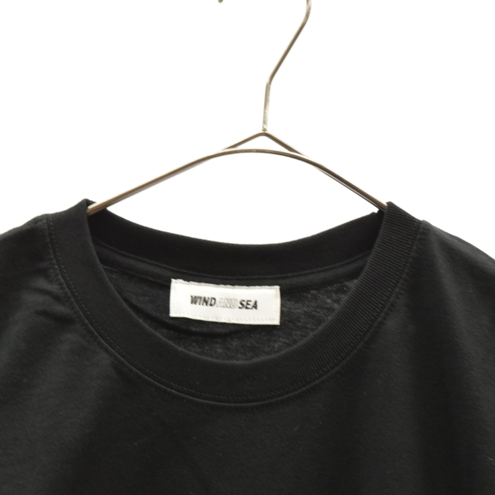 AND WIND > SEA ウィンダンシー SEA(ウィンダンシー) &frasl; タグ付&frasl;WDS-KSDP-03&frasl;長袖Tシャツ&frasl;ロン W ブランド カテゴリトップ ロンT Tee Long Sleeve プリントTシャツ