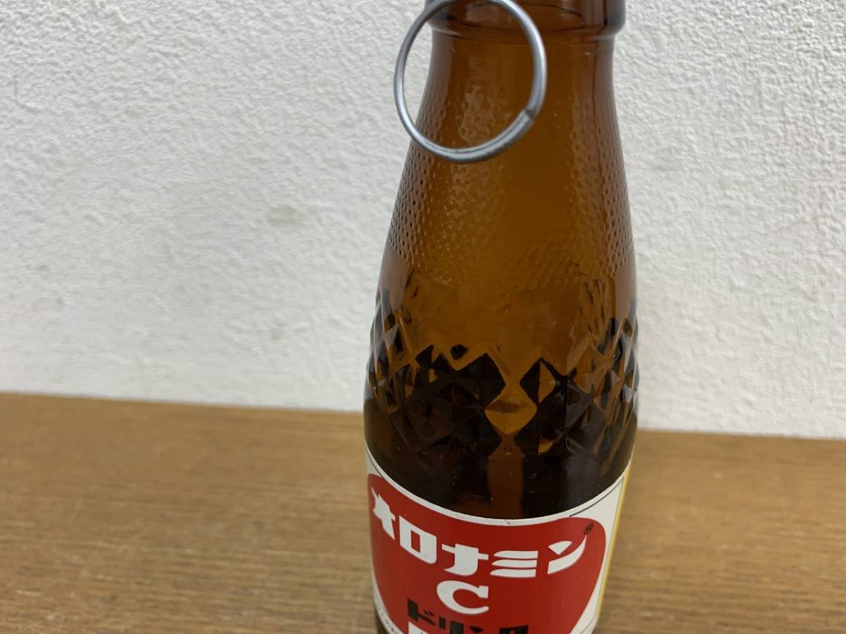 オロナミンC ドリンク 自販機用 見本瓶 ダミーラベル添付 大塚化学株式
