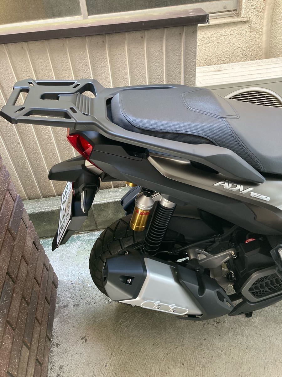 【最安値，SALE】 ADV150用リアキャリア 品 アルキャンハンズ リヤキャリア(ホンダ用)｜売買されたオークション情報、yahooの商品情報をアーカイブ公開 - オークファン ホンダ用