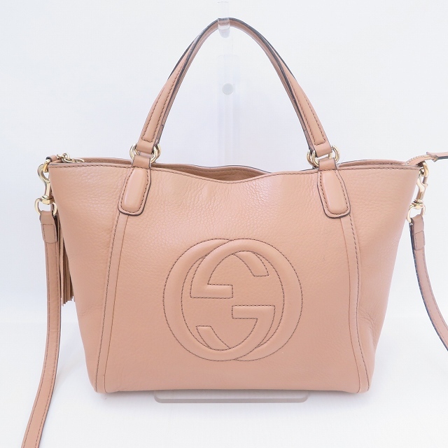 グッチ ソーホー トートバッグ インターロッキングGトートバッグ グッチ（GUCCI）-ソーホー買取｜最新相場でグッチを売るならブラ SOHO（バッグ・小物・ブランド雑貨）の通販 #anb グッチ GUCCI トートバッグ ソーホー GG 2WAY ベージュ ピンク レザー レディース [764232]