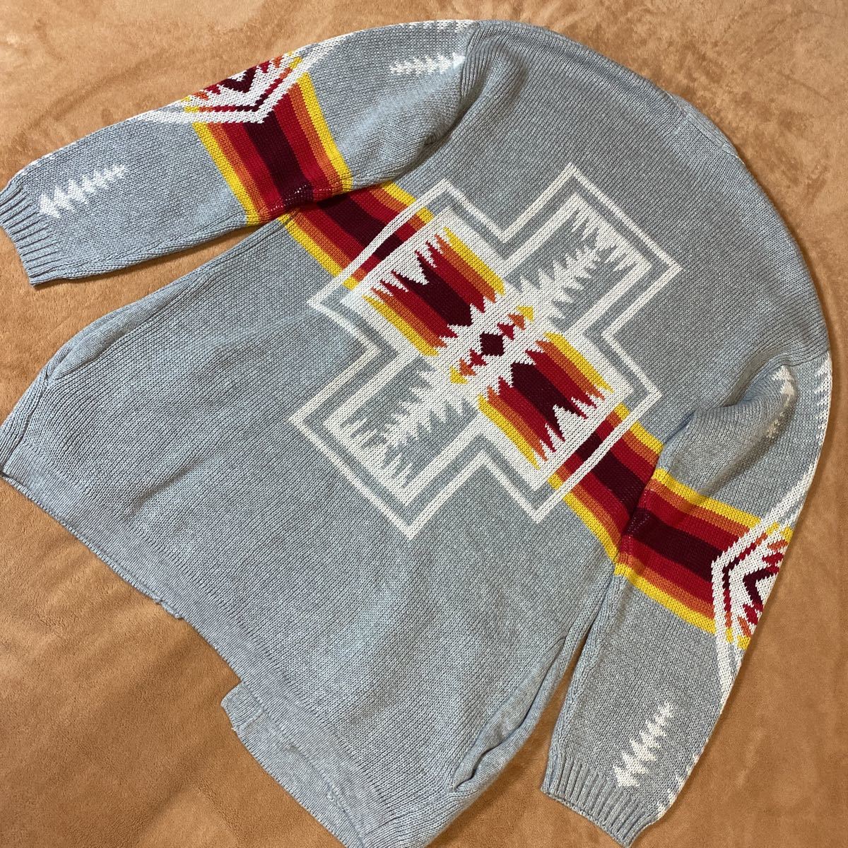 ペンドルトン × ベイフロー PENDLETON × BAYFLOW カーディガン グレー 
