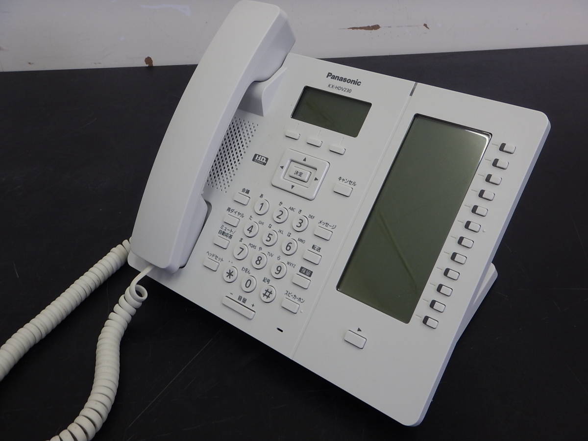 2-4◇Panasonicパナソニック KX-HDV230N IP電話機【ビジネスホン 