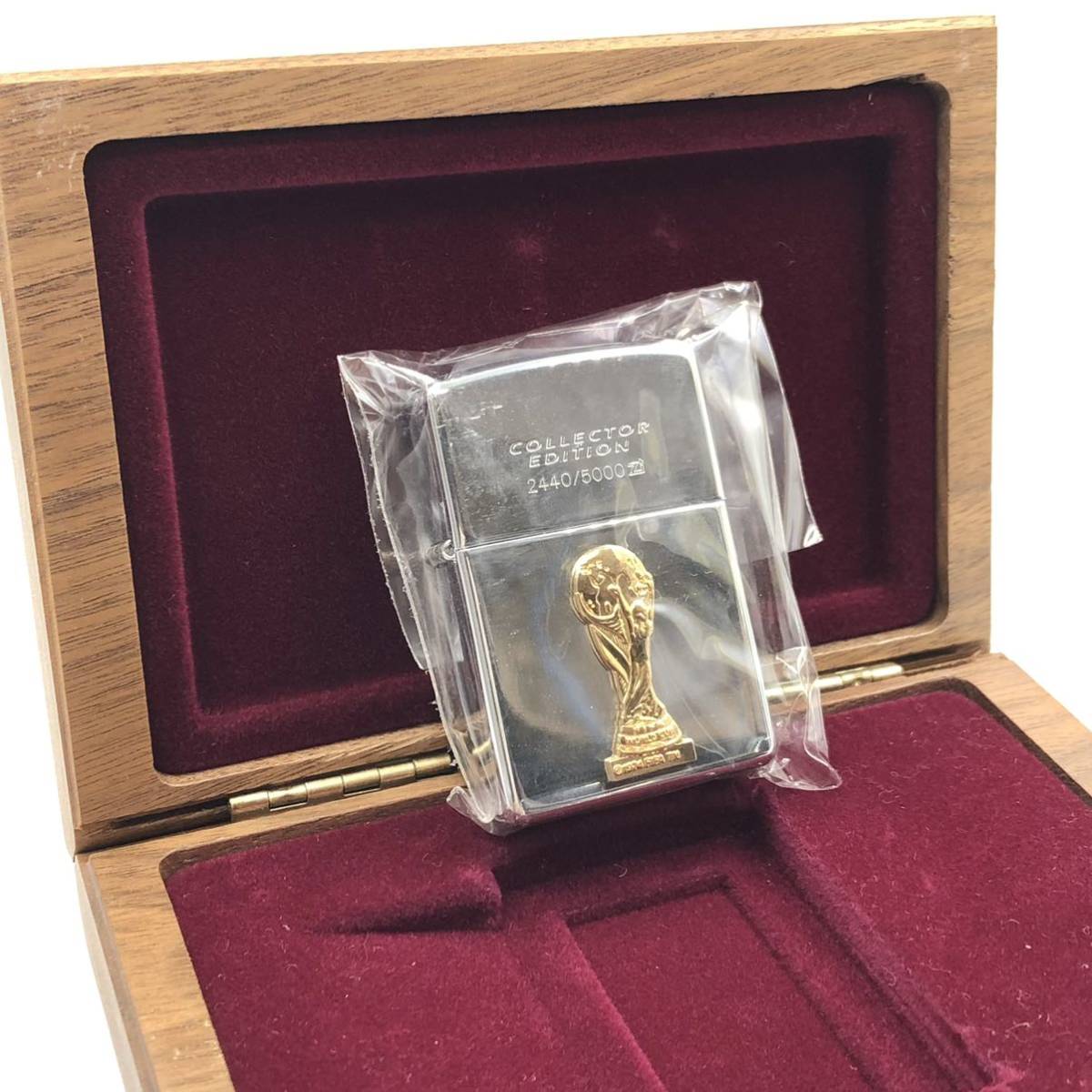 3SA 未使用!!☆ZIPPO Collector Edition FIFA WORLD CUP 1998 France
