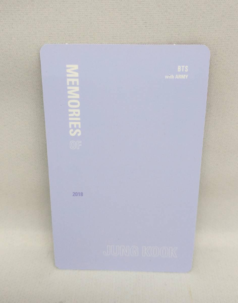 ☆BTS ジョングク Memories 2018 BluRayトレカ(男性タレント)｜売買