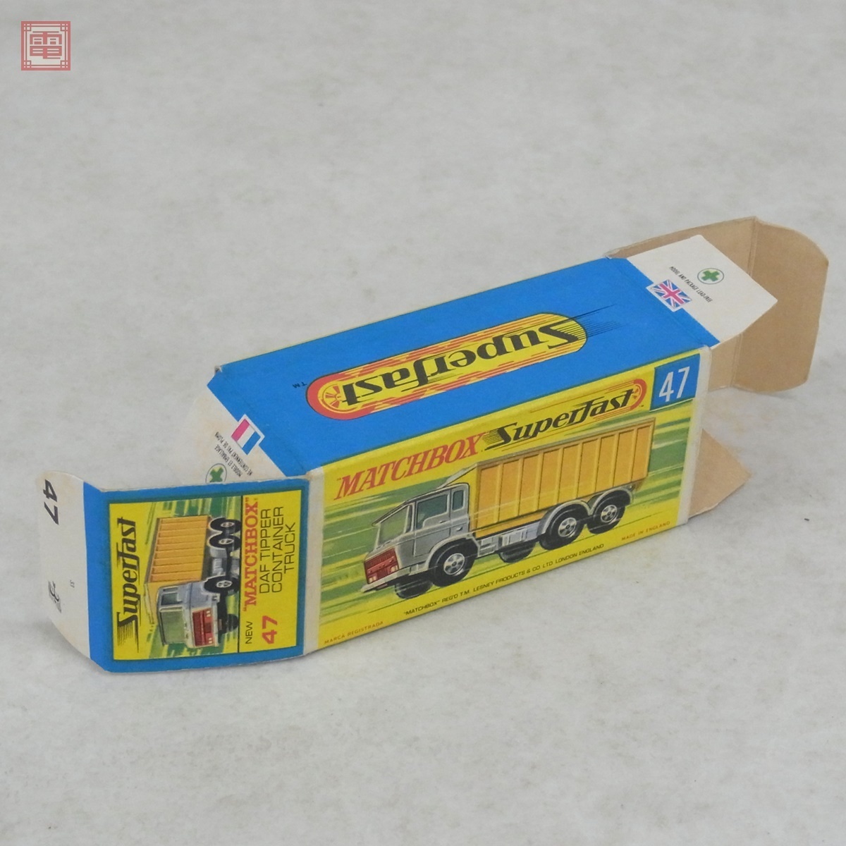 ミニカー マッチボックス 47 D.A.F ティッパーコンテナトラック 【公式