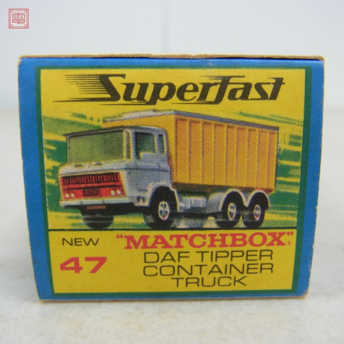 ミニカー　マッチボックス　47 D.A.F ティッパーコンテナトラック ミニカー マッチボックス 47 D.A.F ティッパーコンテナトラック 【公式