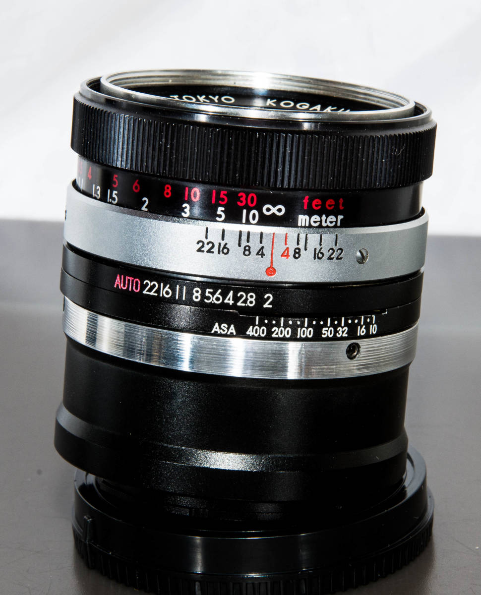 UV TOPCOR 2/53mm トップコンユニシリーズの交換レンズと専用NEX