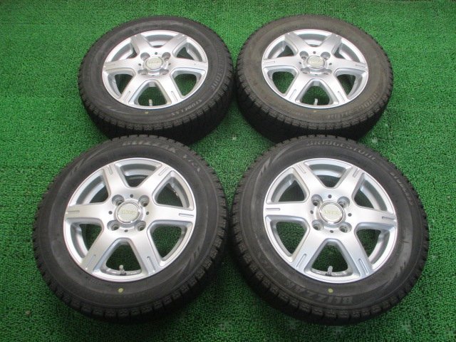 N457【送料無料】155/65R13 超溝高 8.5~9分山 ブリヂストン