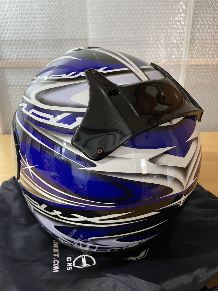 希少！INDEX Lサイズ フルフェイスヘルメット 中古 INDEX - ヘルメット 中古 中古美品SHOEI Glamster
