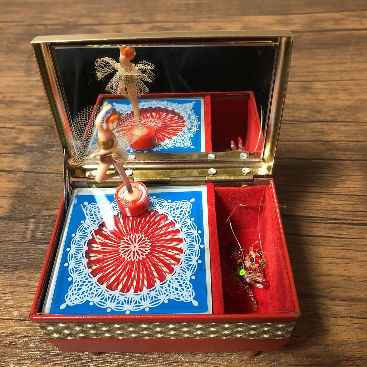 昭和レトロ バレリーナ オルゴール | 宝石箱 choice 和装小物入れ 