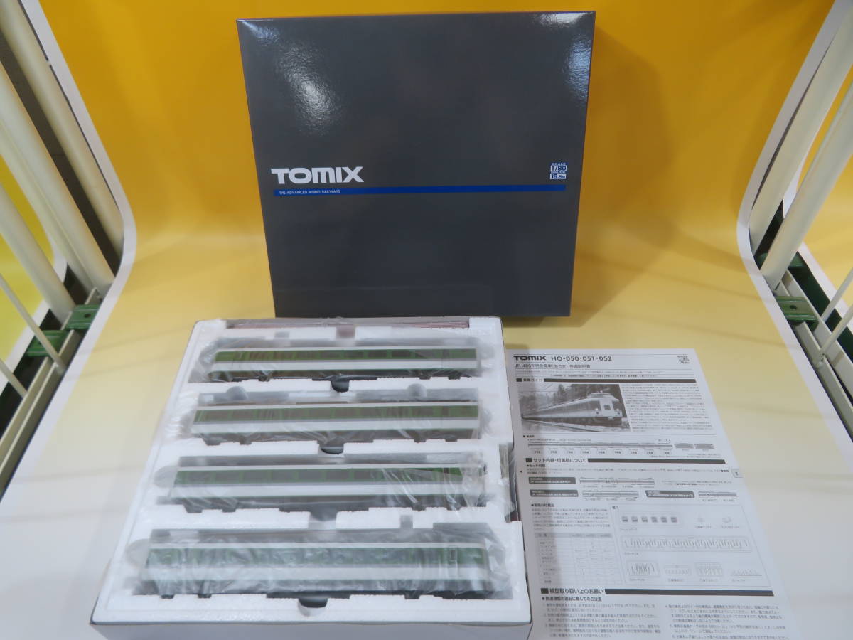 鉄道模型】HOゲージ TOMIX HO-050 JR 489系特急電車 あさま 基本4両