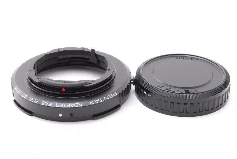 【ランクＡ】 ペンタックス PENTAX 67レンズ用アダプター 645（#947）