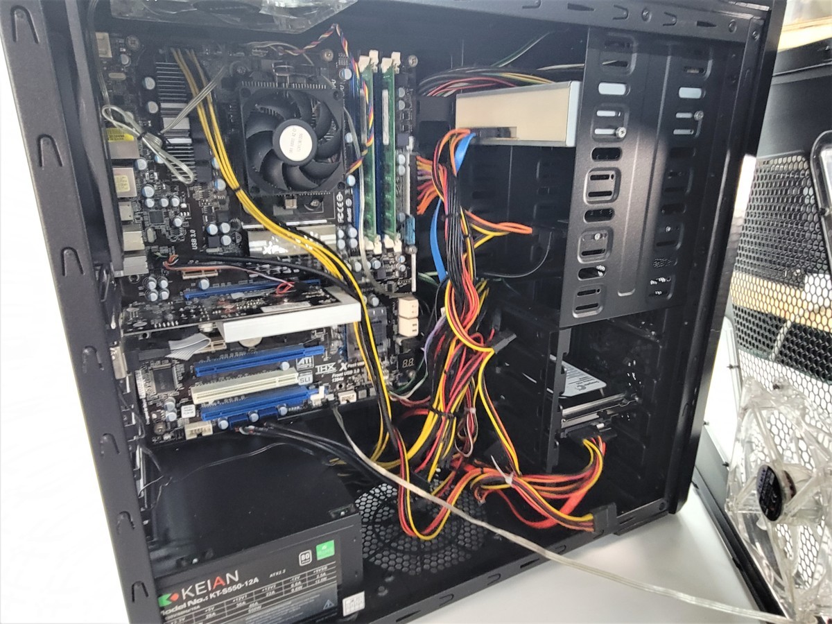 ジャンク品】自作PC/AMD FX-6300/メモリ2GB ④