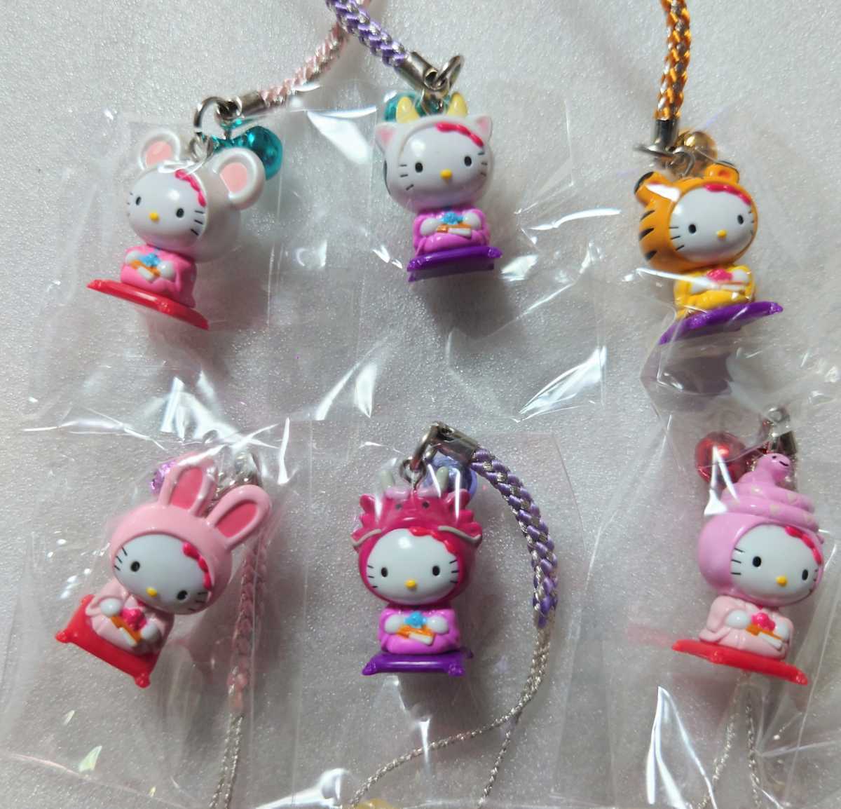 限定 サンリオ ハローキティ Hello Kitty 十二支 干支 落語 根付け