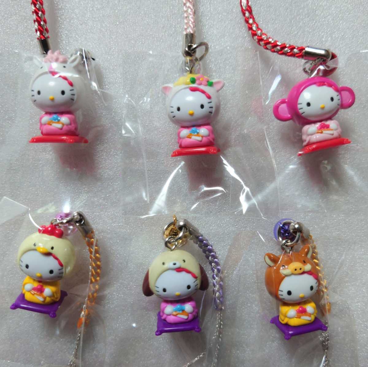 限定 サンリオ ハローキティ Hello Kitty 十二支 干支 落語 根付け