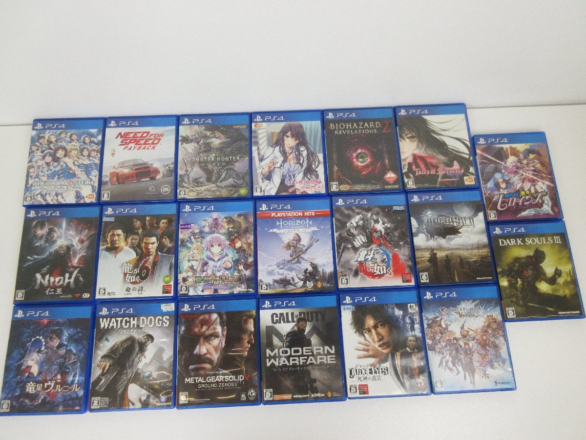 ジャンク品★PS4 ソフト　40本セット　【1】★未検品