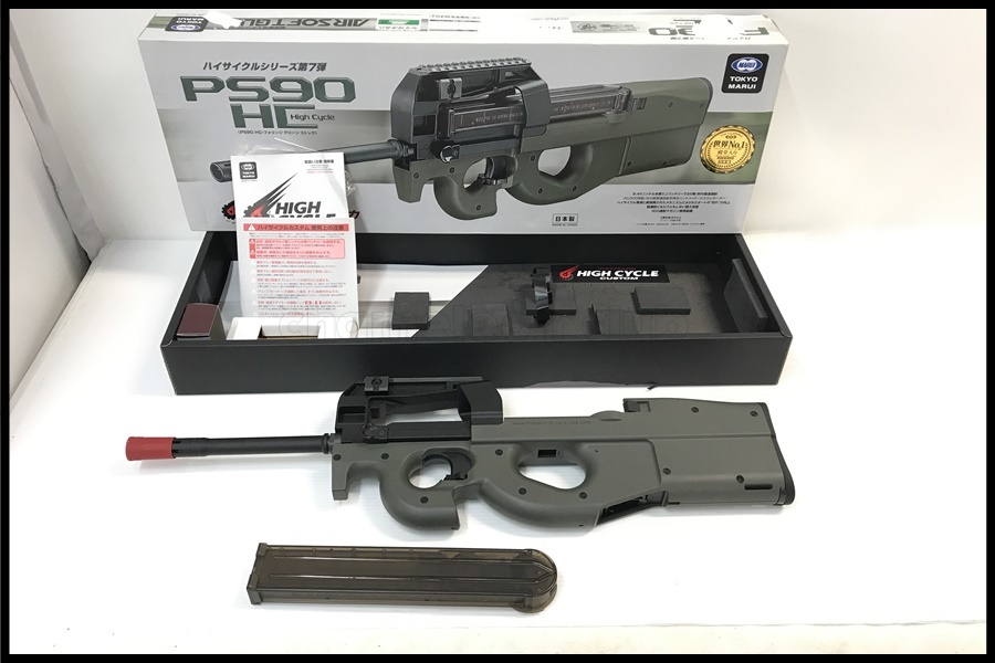 新品，限定SALE 東京 東京マルイ PS90 HC ハイサイクル電動ガン OD(電動ガン)｜売買されたオークション情報、yahooの商品情報をアーカイブ公開 - オークファン 電動ガン