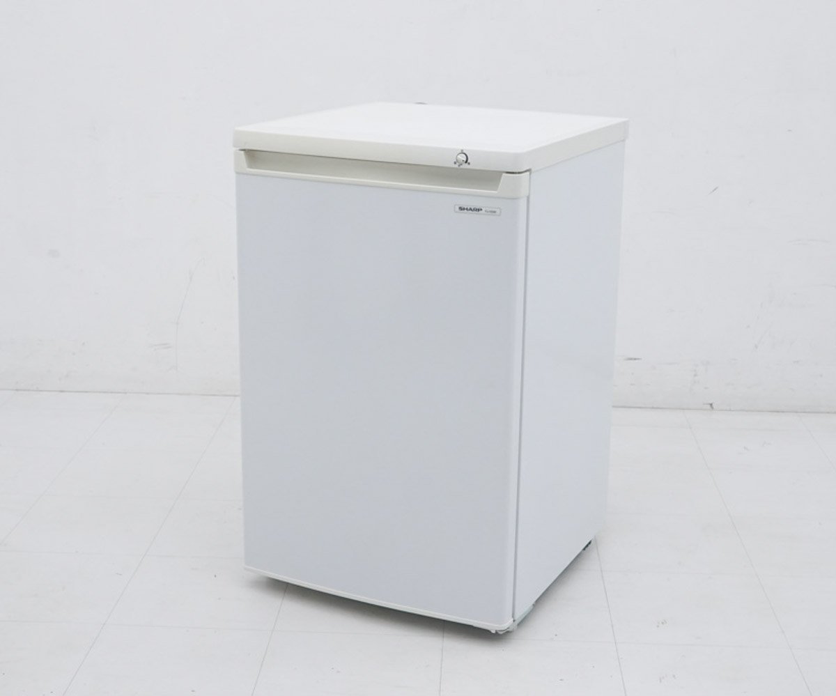 動作保証付き】SHARP シャープ FJ-HS9X-W ノンフロン冷凍庫 1ドア 86L