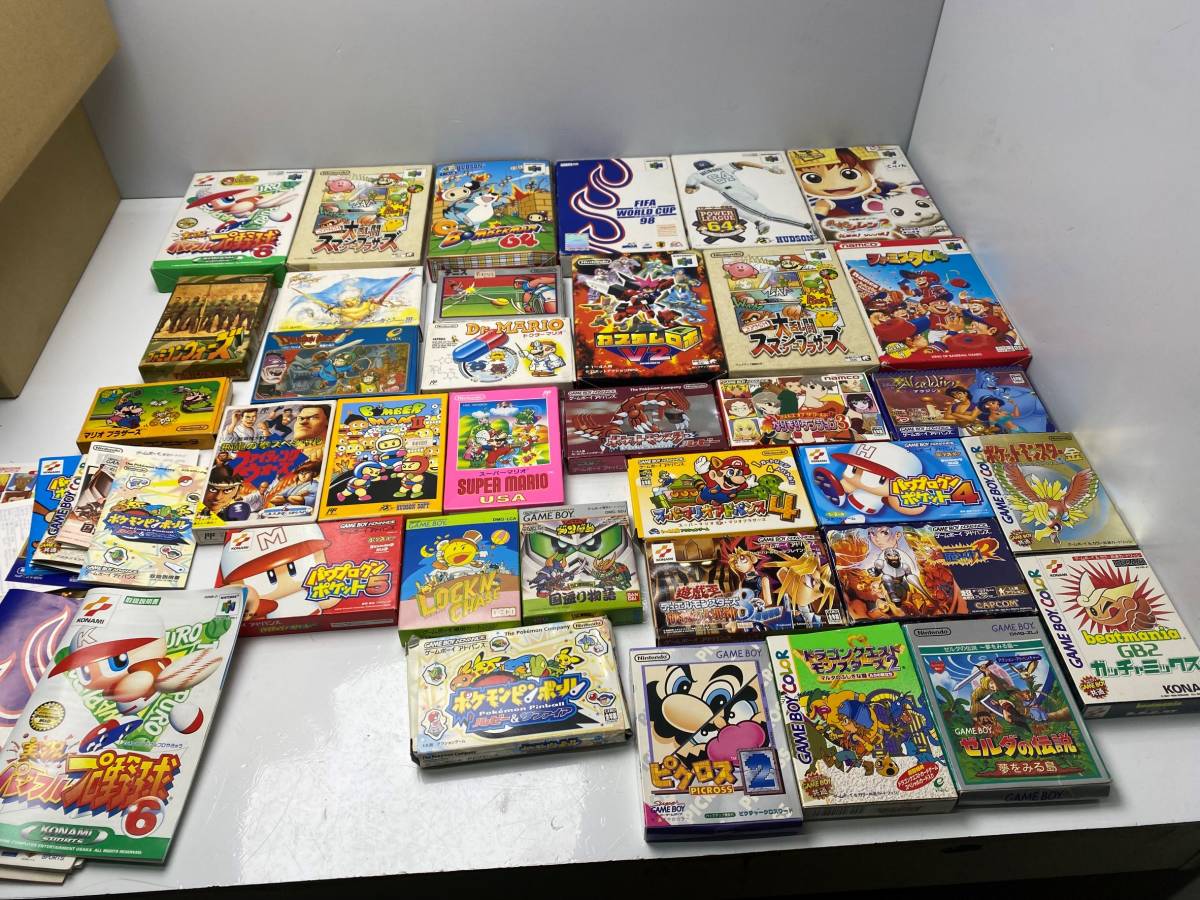☆空箱☆ニンテンドー64/ファミコン/ゲームボーイ/ゲームボーイ