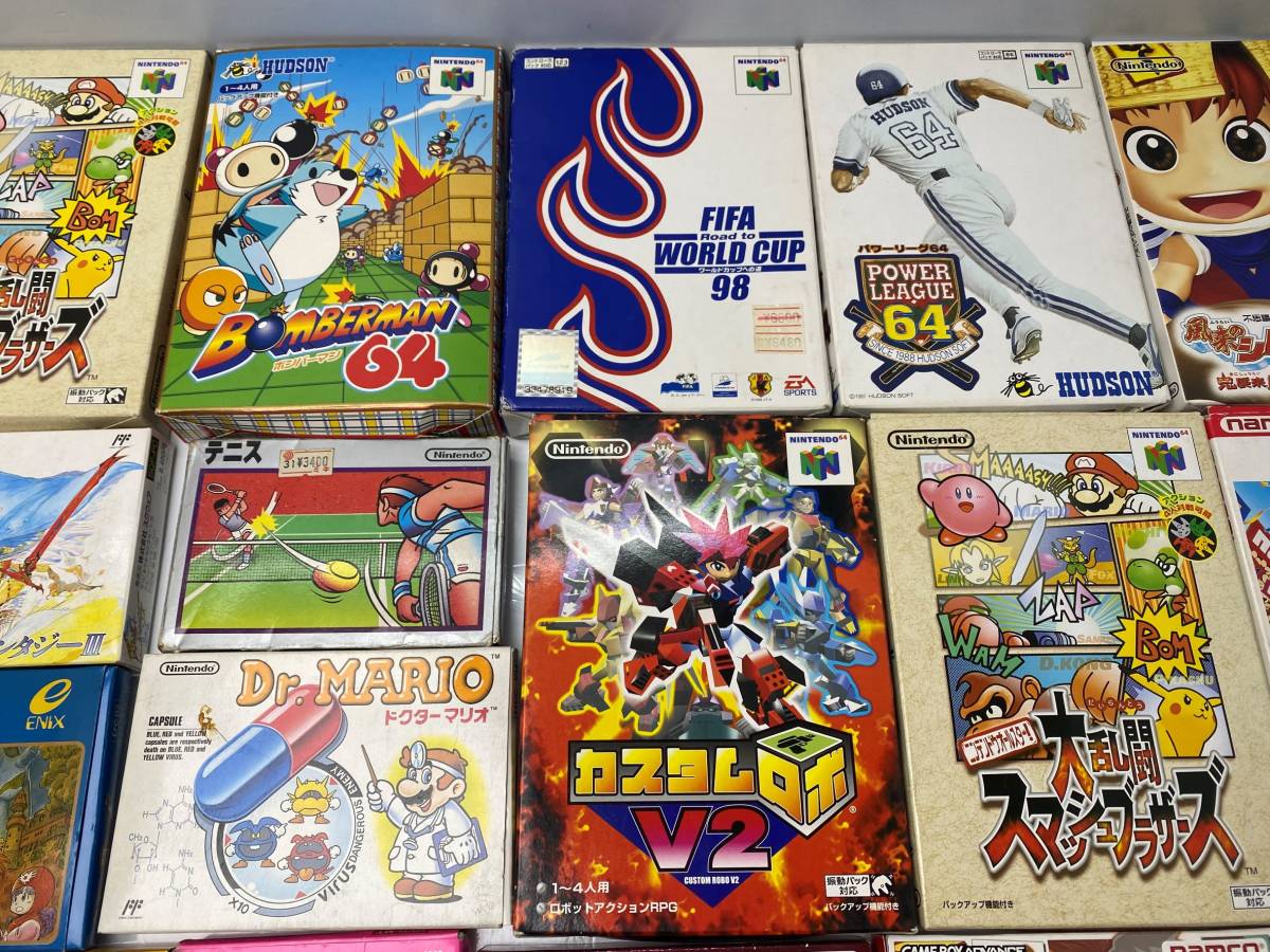 ☆空箱☆ニンテンドー64/ファミコン/ゲームボーイ/ゲームボーイ