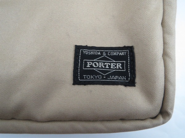 ♪吉田カバン PORTER ポーター 2way ブリーフケース ベージュ♪USED品 ポーター | BRIEFCASE クリップ GUARD(ガード) 2WAYブリーフケース(S