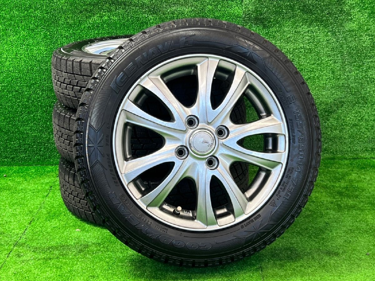 【00902】アルトワークス　HA36S 155/65R14 GOODYEAR ICENAVI6