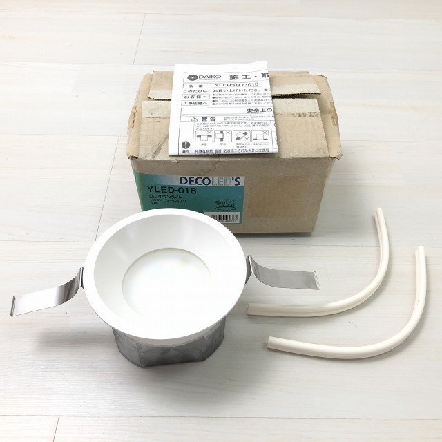 YLED-018 LEDダウンライト ウォームホワイト 2010年製 DAIKO ジャンク 