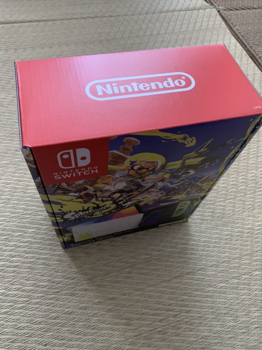 未開封 任天堂スイッチ本体 スプラトゥーン3エディション 購入店印あり