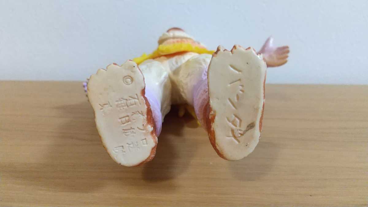 当時物 旧バンダイ 変身忍者嵐 不死身マシラ ソフビ 高さ約23cm(ソフビ 