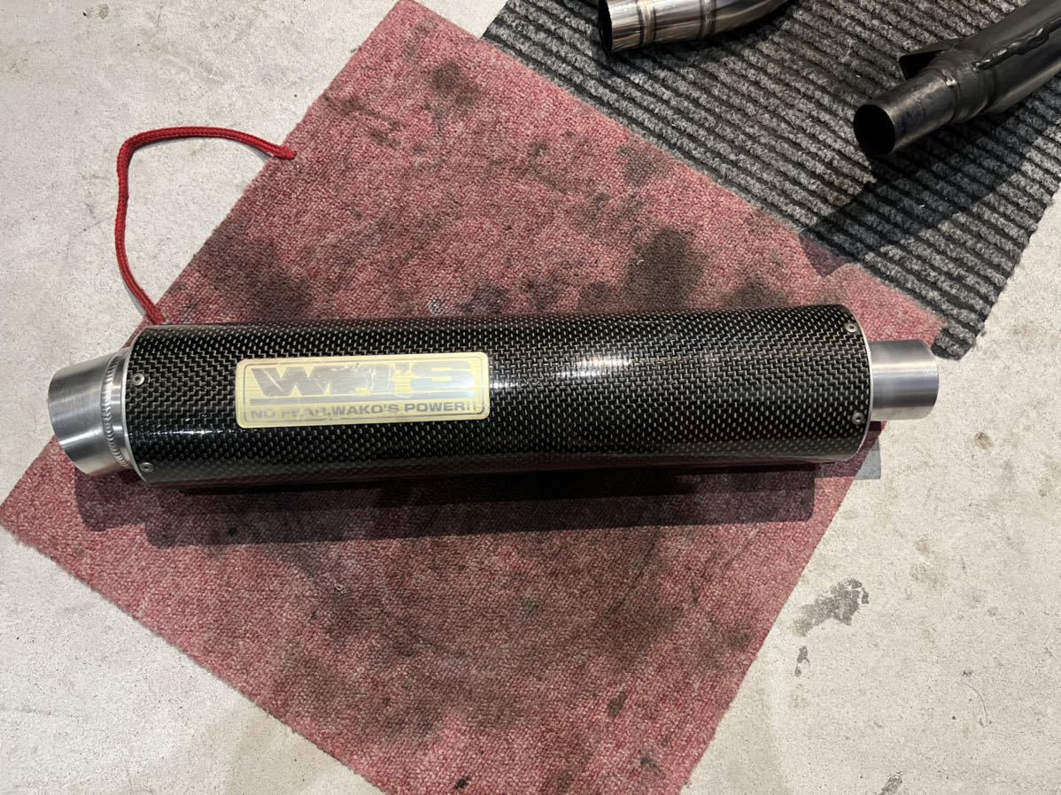 スズキ インパルス GSX400 GK79A WR's カーボン サイレンサー マフラー