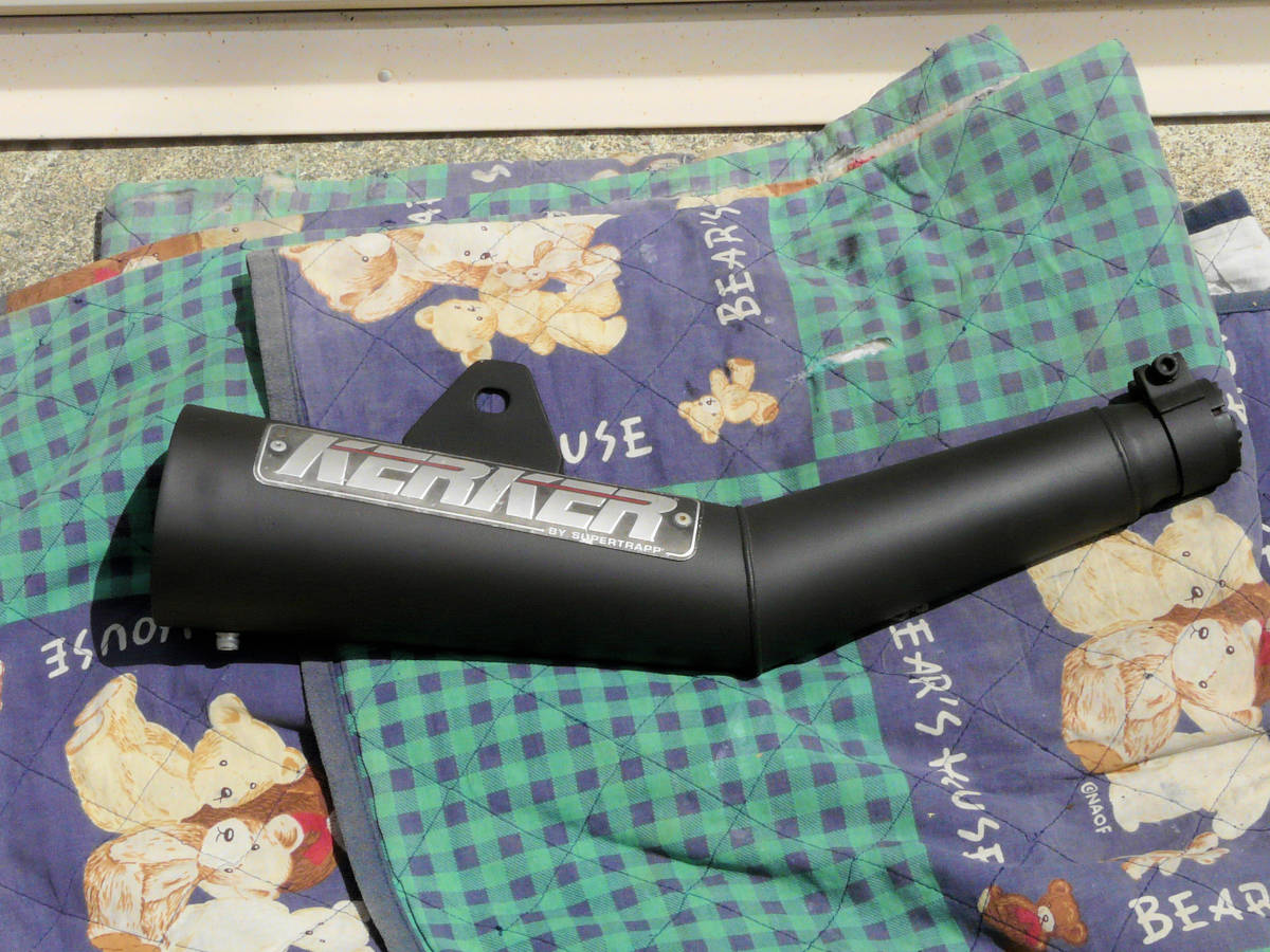 絶版! 希少?！250TR カーカーマフラー KERKER オールステンレス