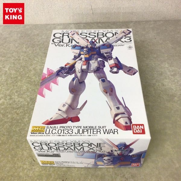  1円 MG 1/100 機動戦士クロスボーンガンダム クロスボーンガンダムX3 Ver.Ka(その他)｜売買されたオークション情報、yahooの商品情報をアーカイブ公開 - オークファン その他