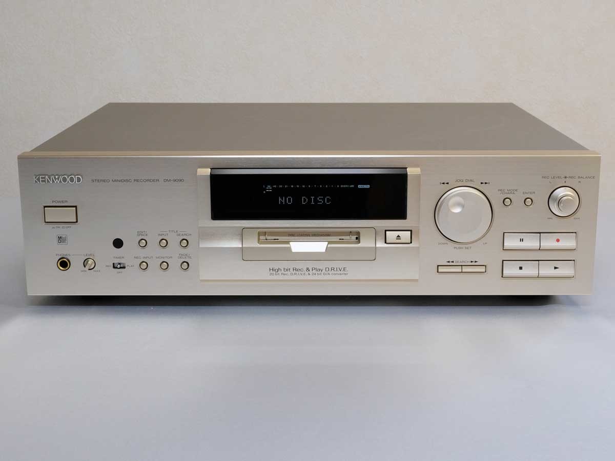 KENWOOD MDレコーダー DM-9090 KENWOOD DM-9090 ケンウッド 通電確認 KENWOOD MDレコーダー DM-9090 KENWOOD DM-9090 ケンウッド 通電確認