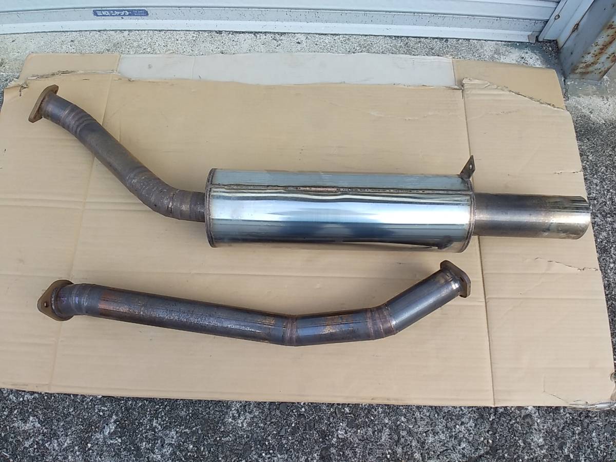 日産 S130 フェアレディＺ フェアレディZ フェアレディＺ１３０ マフラー加工 型式：Ｓ１３０ オールステンマフラーを製作致しました ワンオフステンレスマフラー 130Z L28 Ｌ20 Ｌ型 ワンオフ | BLOG