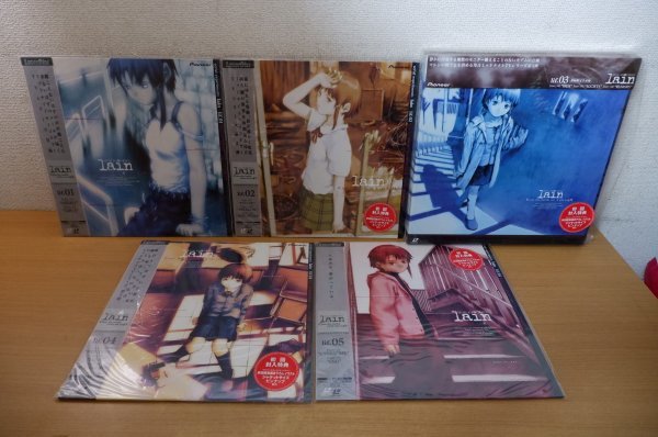 セール，100%新品 L7-317＜帯付LD/ 4枚あり＞ serial experiments lain lif.1 5セット(アニメーション)｜売買されたオークション情報、yahooの商品情報をアーカイブ公開 - オークファン アニメーション