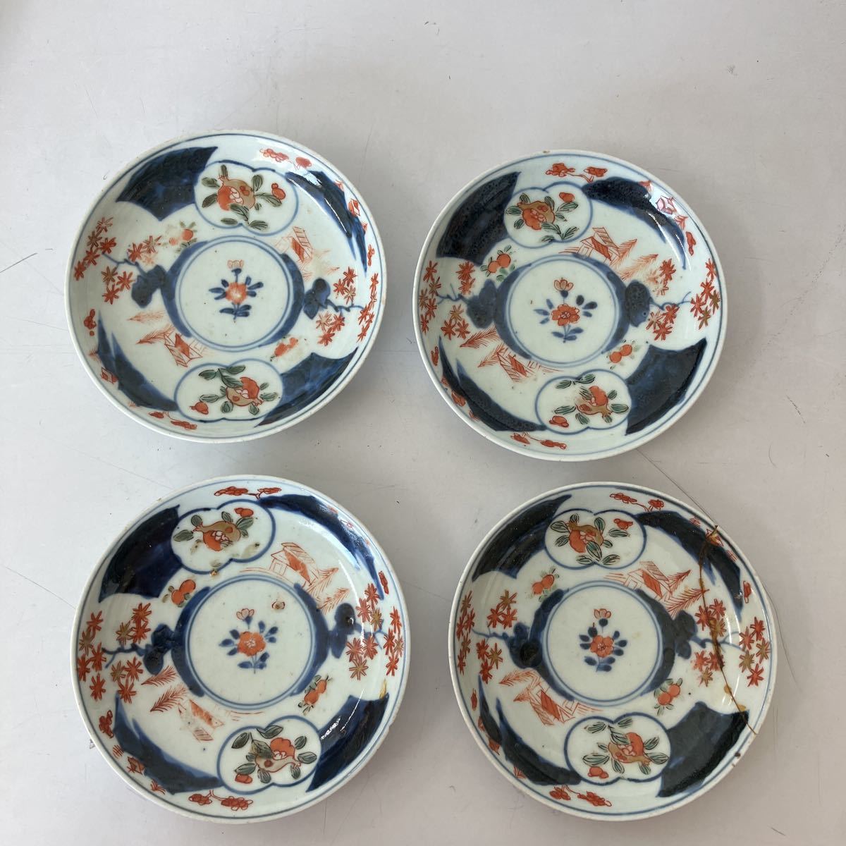 古伊万里 古美術 木箱入 染付 | アンティーク セット販売 江戸古伊万里