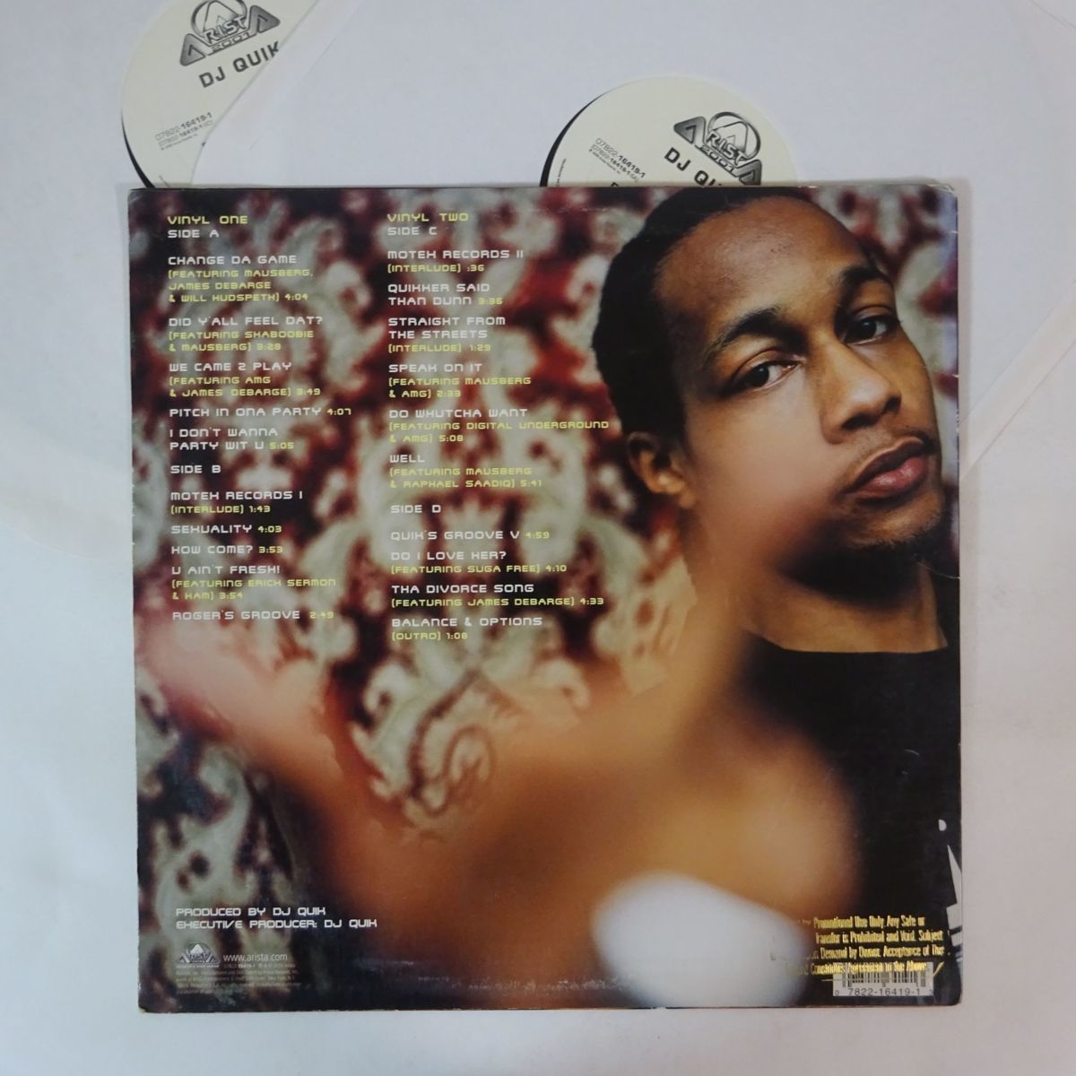 14005437;【US盤/2LP】DJ Quik / Balance & Options