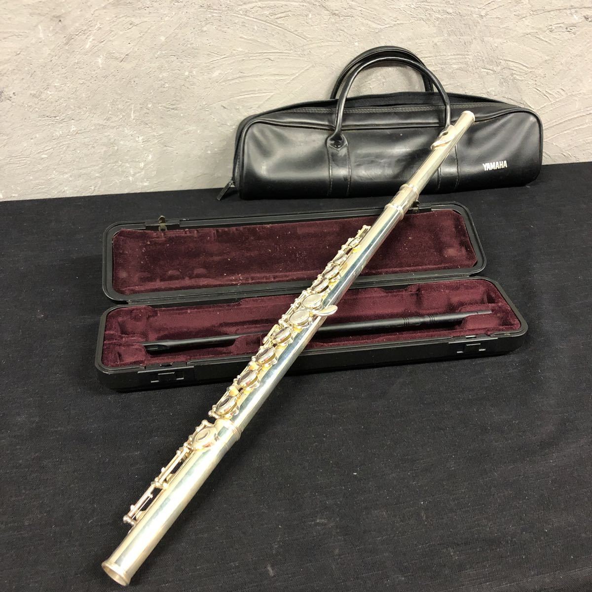 YAMAHA フルート YFL-221s 銀メッキ / ケース付き YAMAHA フルート YFL
