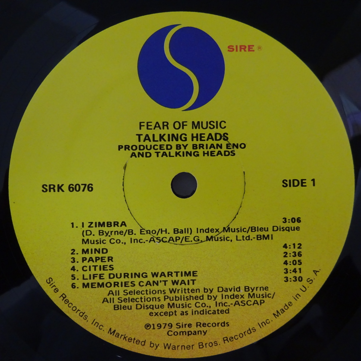 17105331;【US盤】Talking Heads / Fear Of Music | TSUM1947.BY